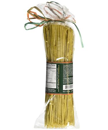 Pasta Partners Handmade Roasted Garlic Parsley Linguini Pasta 12oz - Quick Cook in 2-3 Minutes - Buy Online on SooperMarket.com