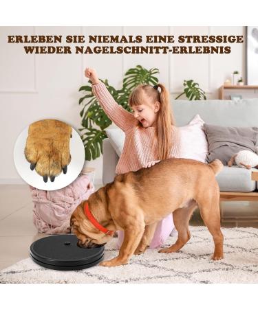 Ykall Dog Claw Grinder - Stress-Free Nail File & Treat Scratching Board | 360 Rotation Dog Scratch Pad for Healthy Nails - Buy Online on SooperMarket.com