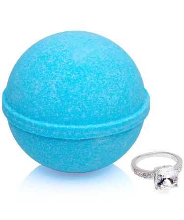 Ocean Breeze Bath Bomb with Size 8 Ring Inside - 10 oz. Made in USA - Buy Online on SooperMarket.com
