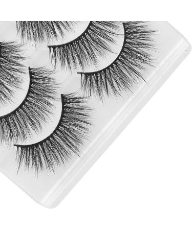 Reusable Eyelashes Lightweight and Portable 5 Pairs 6D False Eyelashes Hand Made Eyelashes Soft and for Salon for Home(GL701) - Buy Online on SooperMarket.com