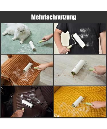 BOMDA Extra Sticky Lint Roller - 360 Sheets for Clothing Sofa Bed & Carpet | Perfect for Cat & Dog Hair Removal - Buy Online on SooperMarket.com