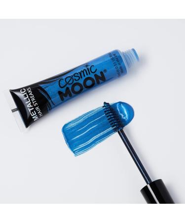 Metallic Hair Color Streaks - Cosmic Moon 0.50fl oz Set of 6 | Temporary Wash Out Hair Dye for Vibrant Highlights - Buy Online on SooperMarket.com