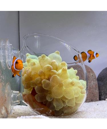Vtinyeal Aquarium Plant Keep Cup - 2 Pieces Water Plant Pot with Suction Cups | Aqua Decoration & Accessories - Buy Online on SooperMarket.com