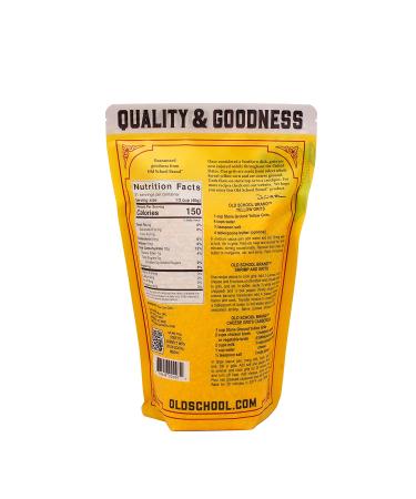 Old School Brand Stone Ground Yellow Grits - 30 oz | Authentic Southern Grits - Buy Online on SooperMarket.com