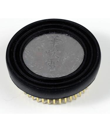 Wazakura Ikebana Kenzan Japanese Flower Holder - Made in Japan, Round 2.4 Brass Pin Frog for Floral Arranging - Buy Online on SooperMarket.com