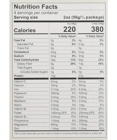 Chickapea Organic Chickpea & Red Lentil Pasta Spirals - Gluten-Free, Vegan, High Protein - 8 oz - Buy Online on SooperMarket.com