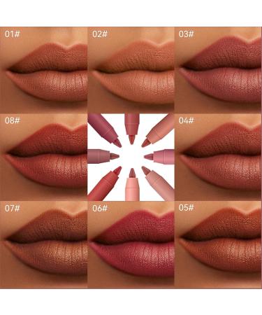 Long Lasting Waterproof Creamy Lip Liner Pencil | High Pigmented & Non-Dry | Up to 12 Hours Wear | Professional Matte Lip Makeup (05 POSSESSIVE) - Buy Online on SooperMarket.com