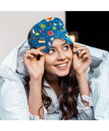 FRESHME Luxury Silk Cotton Sleep Mask - Comfortable Blackout Eye Mask for Men and Women - Adjustable, Soft, and Zero Pressure for Travel, Nap, Yoga - Black - Buy Online on SooperMarket.com