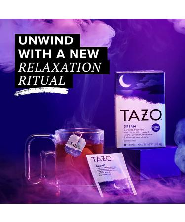 Tazo Dream Herbal Tea - 20 Tea Bags (1.41 oz) | Soothing & Relaxing Blend - Buy Online on SooperMarket.com