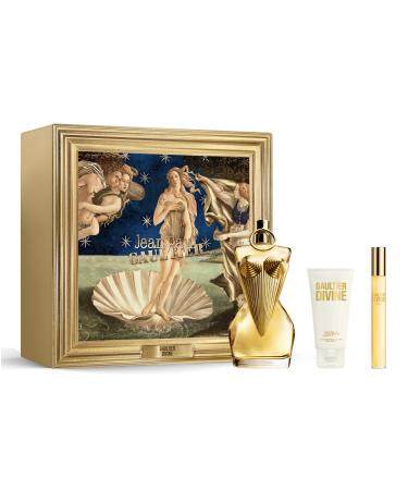 Jean Paul Gaultier Divine Gift Set (EDP 3.4 fl. oz + Body Lotion 2.5 fl. oz + EDP Mini 0.34 fl. oz)