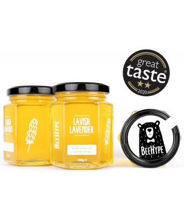 BeeHype Lavish Lavender 100% Pure Raw Honey - Enriched with Natural Enzymes, Vitamins, Minerals, and Antioxidants - 250g - Buy Online on SooperMarket.com