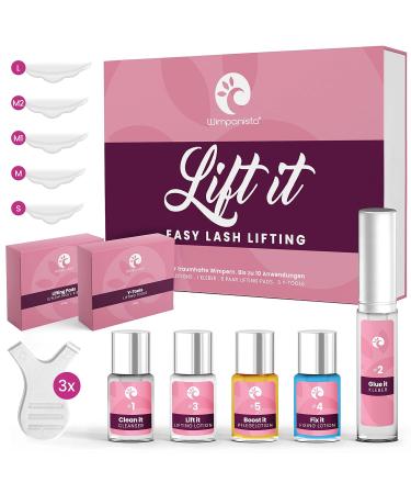 Wimpanista Lash Lifting Set 'Lift It' | Achieve Beautifully Curved Eyelashes - International Shipping Available - Buy Online on SooperMarket.com