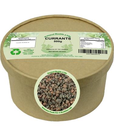 Natural Health 4 Life Dried Currants - 500g