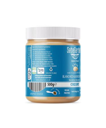 Buy Almondmus Blanched Almond Butter 1kg - Salt-Free Unsweetened Gluten-Free Vegan Paleo | Seba Garden - Buy Online on SooperMarket.com