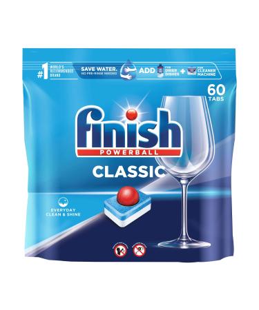 FINISH Classic - 60ct - Dishwasher Detergent - Powerball