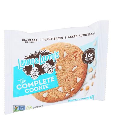 Lenny & Larry's White Chocolate Macadamia Cookies 4 oz - Deliciously Crunchy Treat - Buy Online on SooperMarket.com