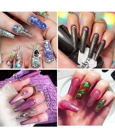 Clear Long Coffin False Nail Tips BOLASEN 500Pcs Full Cover Ballerina False Nails and Glue Fake Nails Artificial Fingernails Tip Clear Acrylic Nail Tips for Nail Salon & Home DIY 10 Sizes 500 Count (Pack of 1) - Buy Online on SooperMarket.com