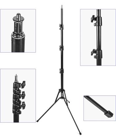 Phocus 6.8ft Compact Portable Light Stand for Photography & Video Lighting - Buy Online on SooperMarket.com