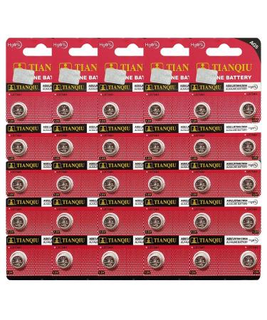 Tianqiu 50 X Ag5 Lr754 393 Sr754Sw Alkaline Battery by TIANQIU