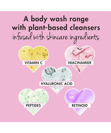 Love Beauty and Planet Kiwi Peptides Body Wash - Plant-Based 100% Biodegradable Refresh & Rejuvenate Skin 20 fl oz - Buy Online on SooperMarket.com