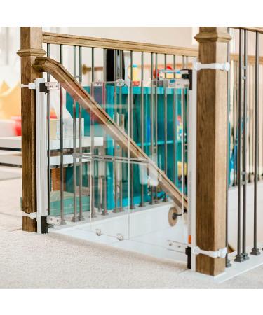 Qdos Universal Stair Mounting Adapter for Baby Gates | Slate | No Screws in Banister | Easy Installation - Buy Online on SooperMarket.com