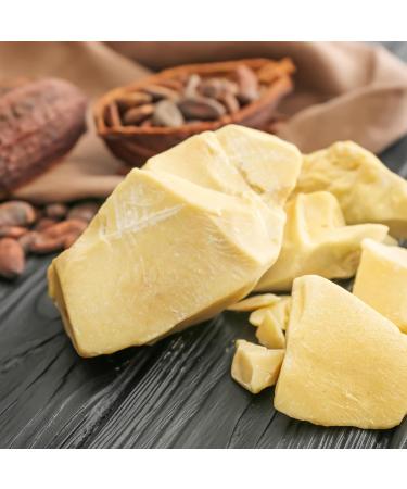 Organic Cocoa Butter for Chocolate & Cosmetics - Pureeraw 250g Vegan White Chocolate Sugar-Free Premium Quality - Buy Online on SooperMarket.com