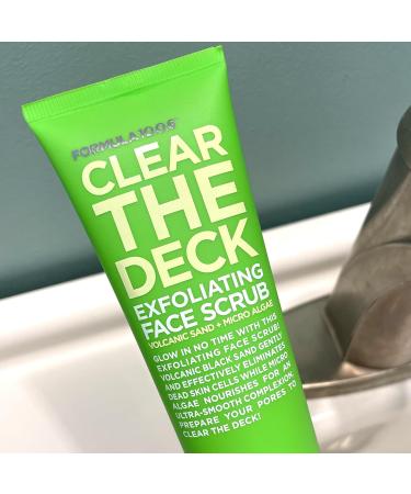 Buy FORMULA 10.0.6 Clear The Deck Exfoliating Face Scrub - Volcano Sand & Micro Algae | International Shipping Available - Buy Online on SooperMarket.com