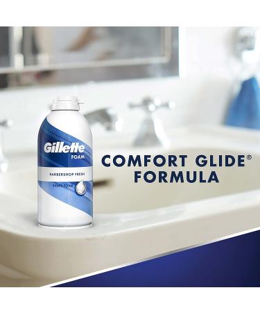 Gillette Barbershop Fresh Shave Foam 11 oz - Smooth Shaving Cream - Buy Online on SooperMarket.com