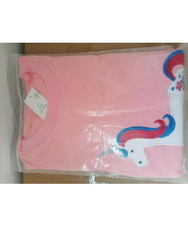 Girls Unicorn Sweatshirt | Cotton Casual Jumper for Kids | Long Sleeve Pullover | Ages 1-12 - Buy Online on SooperMarket.com