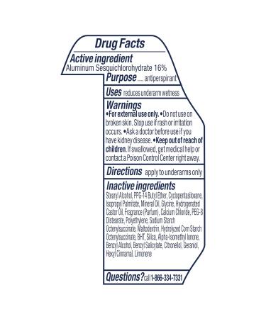 Degree Antiperspirant Deodorant Stress Control 72-Hour Sweat & Odor Protection Antiperspirant for Women with Body Heat Activated Technology 2.6 oz 2.6 Ounce (Pack of 1) - Buy Online on SooperMarket.com