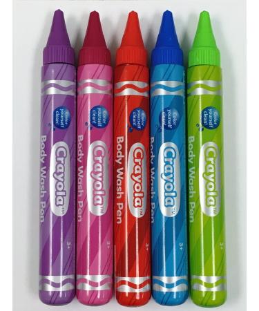 Buy Crayola Crayon Kids Body Wash Pen Tubes - Fun Colored & Scented Set of 5 | International Shipping - Buy Online on SooperMarket.com