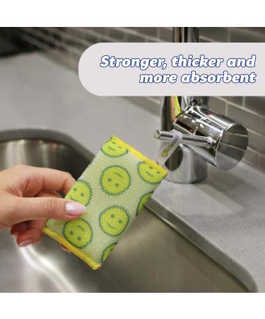 Scrub Daddy Scour Pads - Multi-Surface FlexTexture Scouring Pads - 3ct Original - Scratch-Free & Odor Resistant - Buy Online on SooperMarket.com