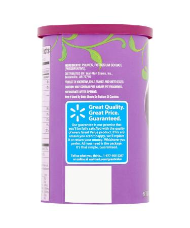 18 Oz Great Value Pitted Dried Prunes - Pack of 3 | High Quality, Delicious Snack - Buy Online on SooperMarket.com