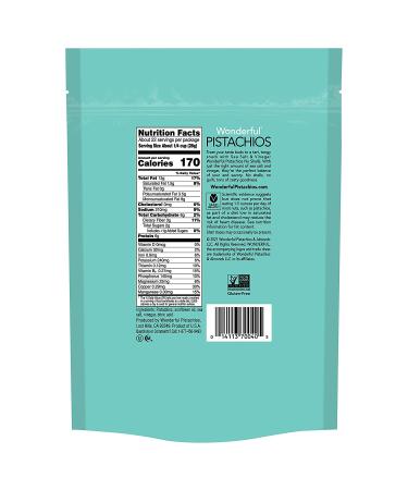 Buy Wonderful Pistachios No Shells Sea Salt & Vinegar 22 Oz - Crunchy Snack Delight! - Buy Online on SooperMarket.com