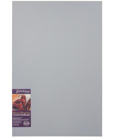 Jack Richeson Richeson Mid Grey Toned Gessoed 1/8 Hardboard 24x36