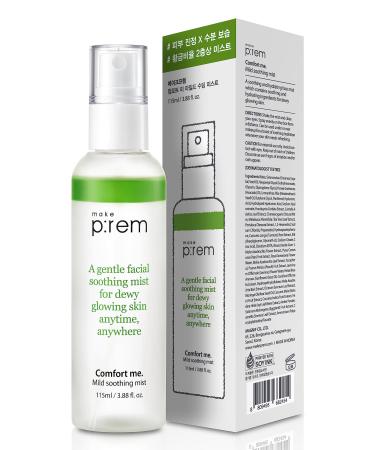 make p:rem Comfort me. Mild soothing mist | hydrating facial spray for dry skin | alcohol-free no artificial coloring | Jojoba Seed Oil | 100ml 3.38 fl.oz. | MAKEP:REM makeprem