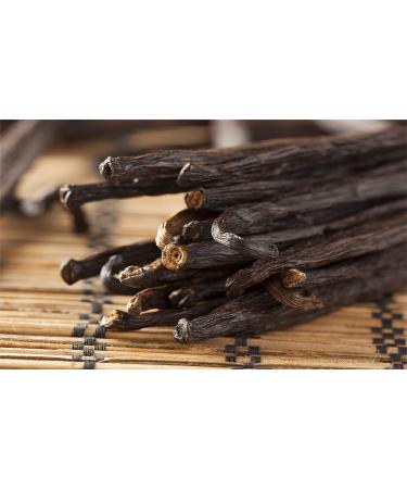 Vanilla Beans - Grade B Pods for Baking, Brewing, Cooking - (Tahitian) 10 Count - Buy Online on SooperMarket.com