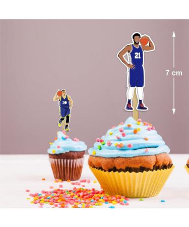 Seyal Basketball Cupcake Topper - Buy Online on SooperMarket.com