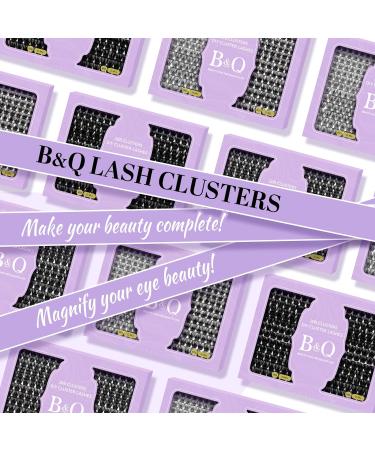 208 PCS D Curl Cluster and Individual Lash Extensions Kit - DIY Lash Clusters with Soft Comfortable Band - B01+B10 Lash Extensions 8-16mm - Volume Wispy False Lashes (Pack of 1) - Buy Online on SooperMarket.com