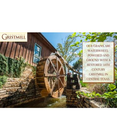 Homestead Gristmill Stone Ground White Corn Grits 2 Pack - Non-GMO, Chemical-Free, Made in USA - 1 lb - Buy Online on SooperMarket.com