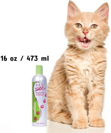 Buy Pet Silk Bright White Pet Conditioner 472 ml - Best International Shipping for Your Pet's Grooming Needs - Buy Online on SooperMarket.com