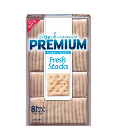 Premium Original Fresh Stacks Saltine Crackers, 13.6 oz, 2 Pack