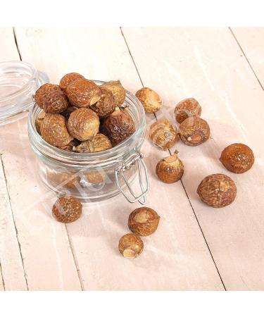 AOZA BIRJU MAHAVIR Sabut Reetha - Soap Nuts Natural 900 Gram (BMKB-208) - Buy Online on SooperMarket.com