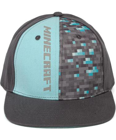 Minecraft Diamond Baseball Cap for Boys | Gamer Gifts | Small-Medium Snapback for Kids and Teenagers - Buy Online on SooperMarket.com
