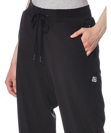 WonderWink Women's Cargo Jogger Scrub Pant - Large Petite - Black | Comfort and Style - Buy Online on SooperMarket.com