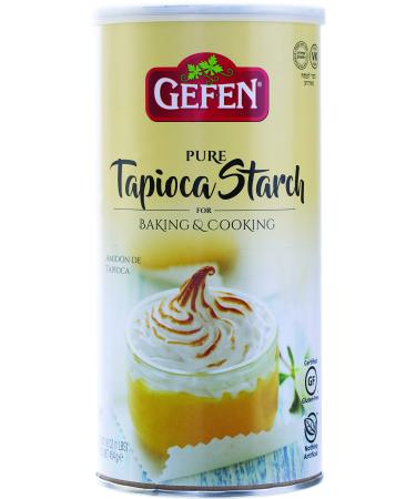 Gefen, Pure Tapioca Starch, 16oz. Resealable Container, Gluten Free, Tapioca Flour