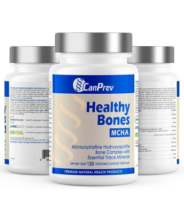 CanPrev Healthy Bones MCHA 120 Caps with Calcium Magnesium Vitamin D3 K2 & Boron 60-Day Supply - Microcrystalline Hydroxyapatite Bone Complex with Essential Trace Minerals - Healthy Bones & Teeth 120 count (Pack of 1) - Buy Online on SooperMarket.com