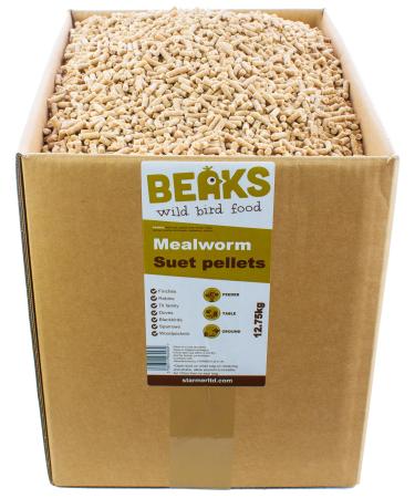 Mealworm Suet Pellets 12.75kg Box free p&p meal worm 12.75 kg (Pack of 1)