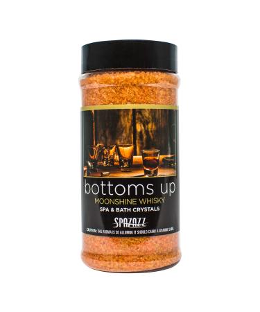 Spazazz SZCMW SPZ-512 Moonshine Whisky Bottoms Up Set The Mood Crystals Container  17 oz. Aromatherapy  Burnt Orange