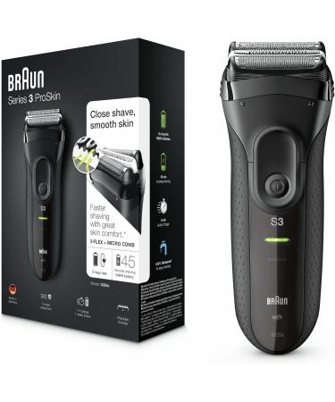 Buy Braun Series 3 Proskin Electric Shaver 3020s for Men | Precision Trimmer & Replacement Shear 32S - International Shipping Available - Buy Online on SooperMarket.com